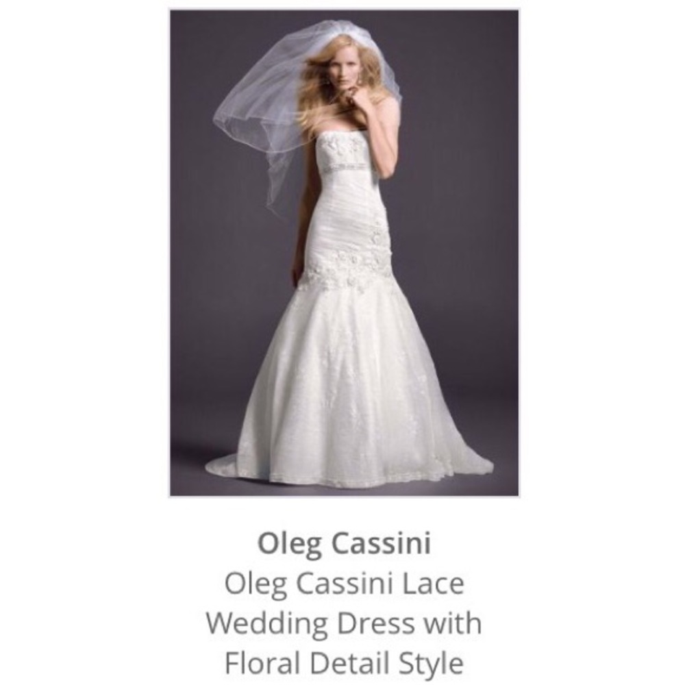 NWT Oleg Cassini David’s Bridal Dress